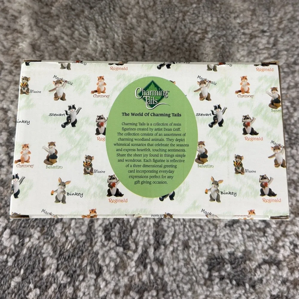 Fitz and Floyd Charming Tails Give It Your Best Shot 89/341 w/Box